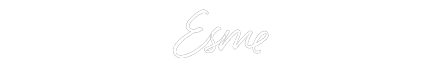 Brite Lite New Neon Sign: Esme