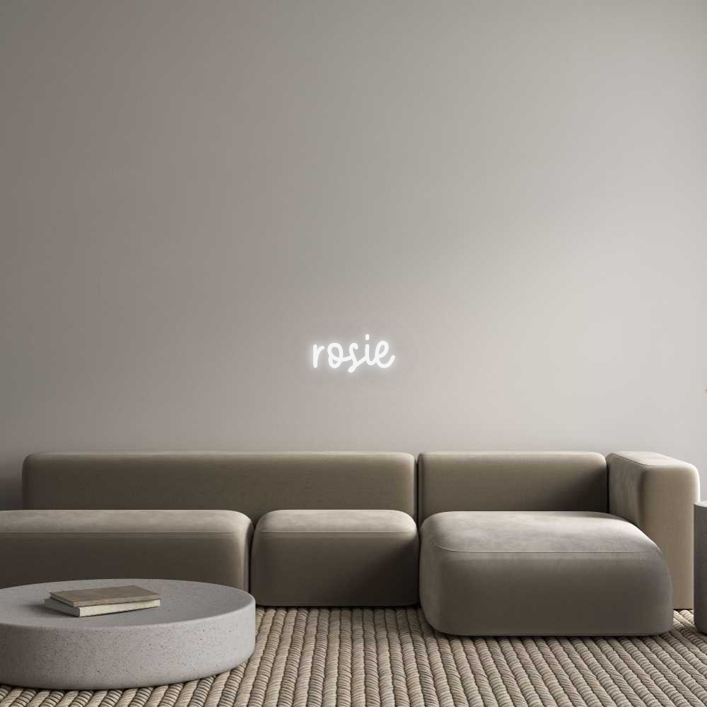 Brite Lite New Neon Sign: rosie