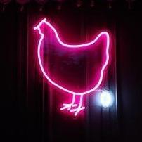 CHICKEN NEON SIGN - LED Neon Sign - Brite Lite Neon Signs