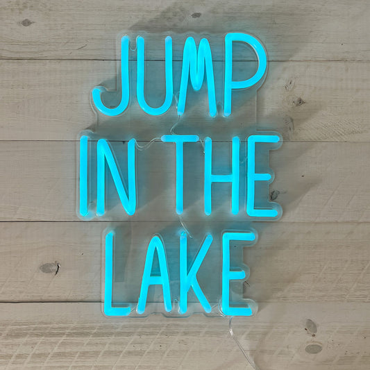 Jump in the lake