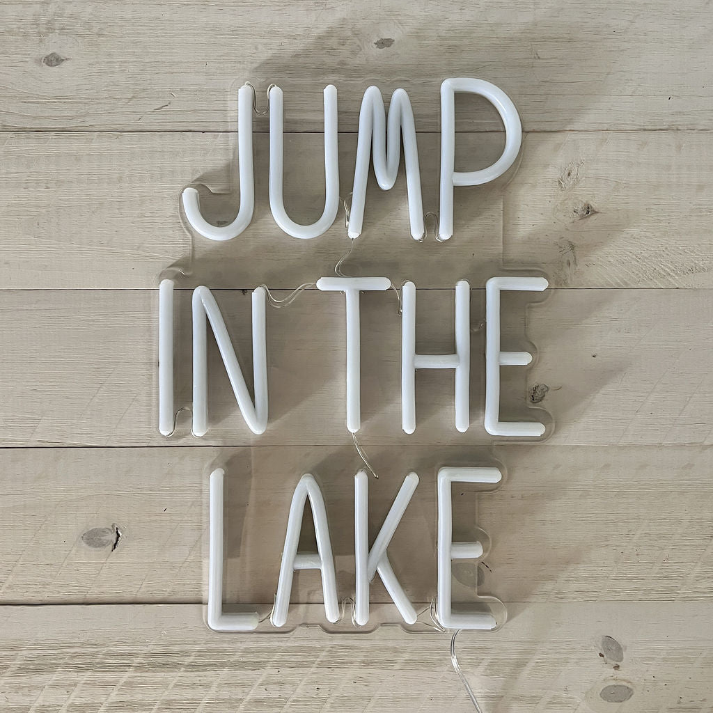 Jump in the lake