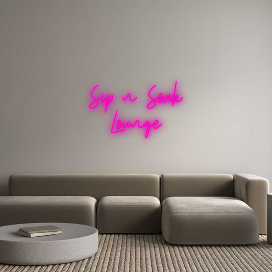 Brite Lite New Neon Sign: Sip n Soak
L...