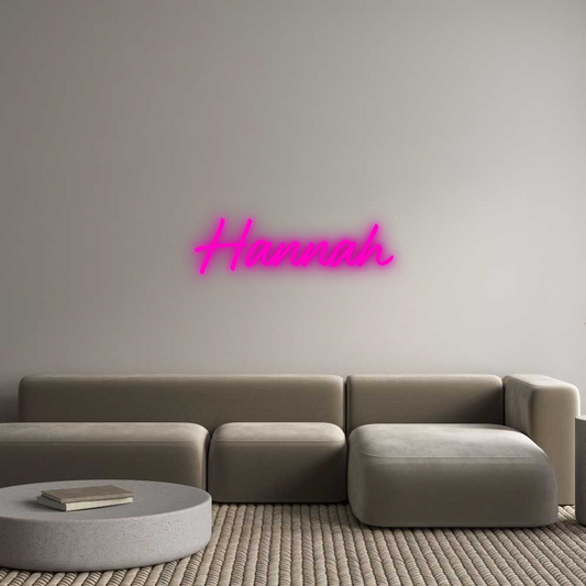 Brite Lite New Neon Sign: Hannah