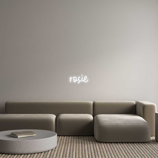 Brite Lite New Neon Sign: rosie