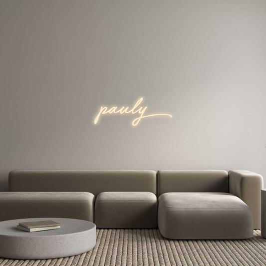 Brite Lite New Neon Sign: pauly