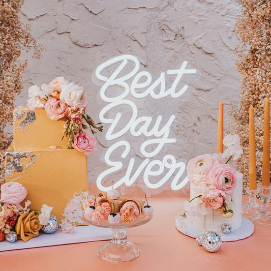 Best Day Ever - LED Neon Sign - Brite Lite Neon Signs