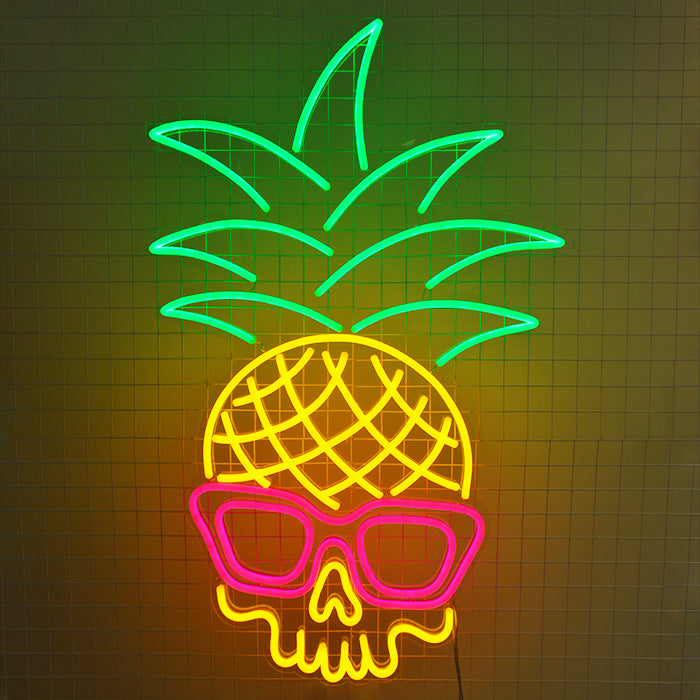 TROPICAL PINEAPPLE SKULL (4811709874281)
