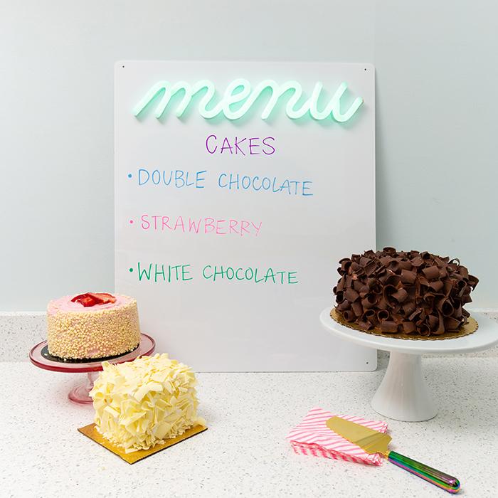 MENU WHITE BOARD (6586358136937)